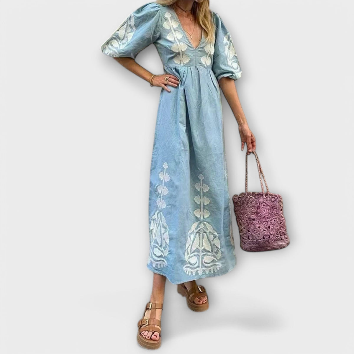 Šaty s potiskem pro bezstarostnou eleganci